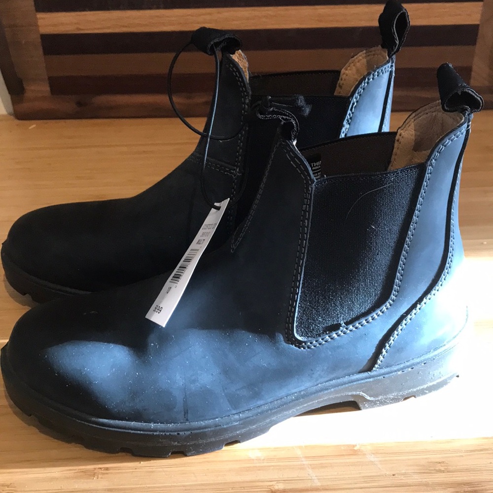 Black Chelsea Boots -Aquatherm sz 10